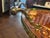 Vintage Italian Marquetry Bar/Tea or Server Cart With Inlaid Wood and Two Drop Leaves, Mid-Century For Sale In Cleveland - Image 6 of 17