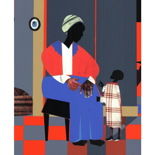 Artist: Romare Bearden Title: Early Carolina Morning Year: 1995 Signed: No Medium: Serigraph Paper Size: 26 x 33.75 inches...