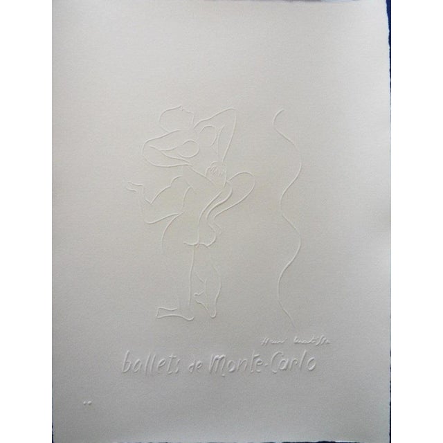 Henri Matisse, Le ballet de Monte Carlo, Nude, Etching For Sale