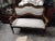 19th Century 2-Seater Carved Walnut Sofa For Sale - Image 12 of 15