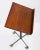 Brown 1970s Walnut Steel Mid Century Bookstand After McCobb Umanoff For Sale - Image 8 of 12