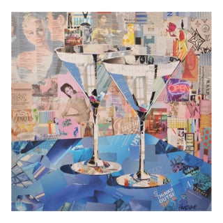 Date Night Signed Original Collage Artwork For Sale