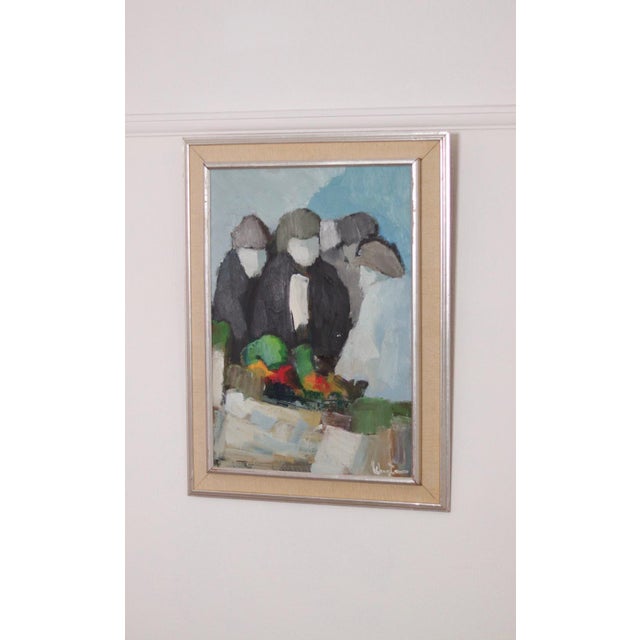 Stig Wernheden, Abstract, 1960s, Oil on Panel, Framed For Sale - Image 12 of 18