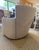 A. Rudin Model 712 Contemporary Upholstered Swivel Club Chair For Sale In West Palm - Image 6 of 7