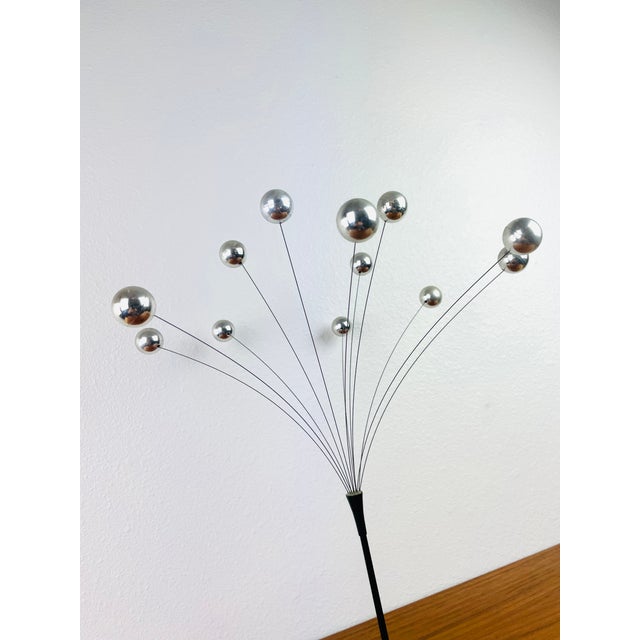 1960s Vintage 1960s Silver Ball Spray Kinetic Sculpture For Sale - Image 5 of 7