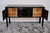 Wood Small Sideboard on High Legs from De Coene Frères, 1940s For Sale - Image 7 of 9