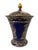 This Vintage Limoges France Cobalt Blue Gold Courting Couple Handpainted Urn stands at 16 inches tall, making it a...