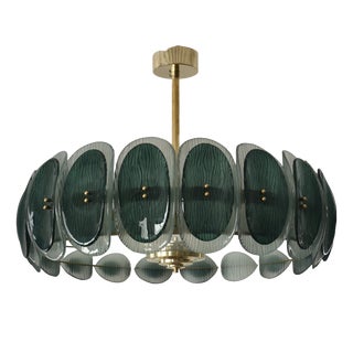 Vintage Pendant Light in Murano Art Glass, 2000 For Sale