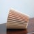 1960s Blended Stripe Knife Pleated Lamp Shade For Sale - Image 4 of 12