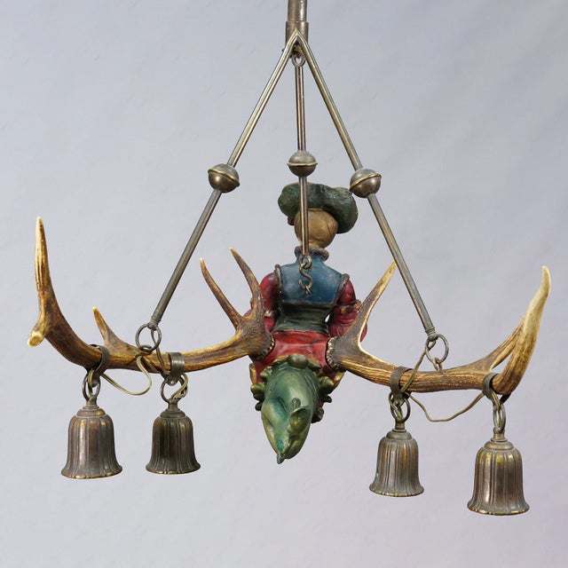 Antique Lusterweibchen of a Patrician Lady, Germany 1900 For Sale - Image 11 of 13
