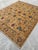 Saffron Sultanabad Design Area Rug, Hand-Knotted Wool, 8x10, Gold & Teal For Sale - Image 6 of 12
