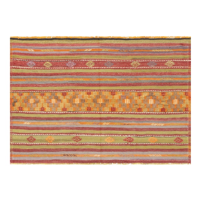 1960s Turkish Kilim For Sale