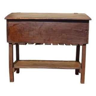 Brown Oak Dish Drainer For Sale