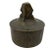 1920s Egyptian Revival Bronze Round Pharaoh Case With Carved Bone Face, 1920 For Sale - Image 5 of 8