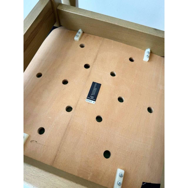 Brown Vintage Chairs by Jürg Bally for Stein Am Rhein, 1960s, Set of 6 For Sale - Image 8 of 9