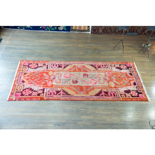 Early 20th Century Central Asian Khotan Rug For Sale - Image 4 of 14
