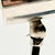 Blue Blue and Chrome Desk Lamp with Slotted Shade, Italy, 1970s For Sale - Image 8 of 16