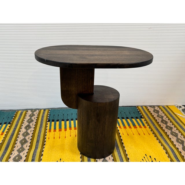 2020s Ferm Living Insert Side Table, Black Stained Ash For Sale - Image 5 of 12