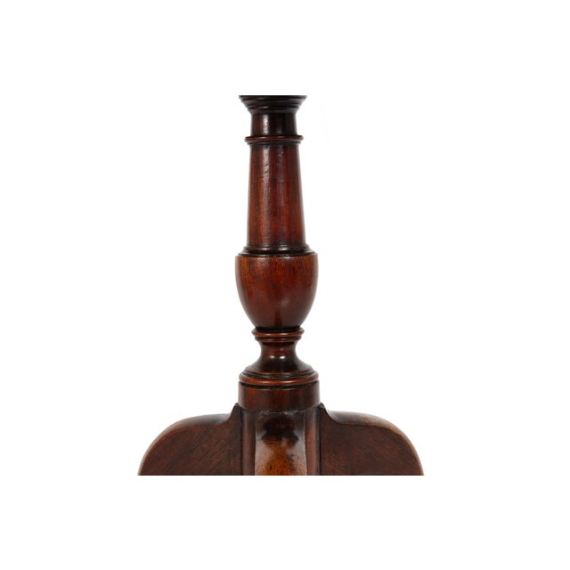 Rare English Queen Anne Antique Miniature Salesman Sample Tilt-Top Table For Sale - Image 9 of 16