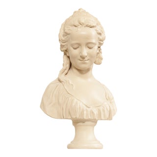 Vintage Reflecting Spirit' Bust Sculpture After Attiret For Sale