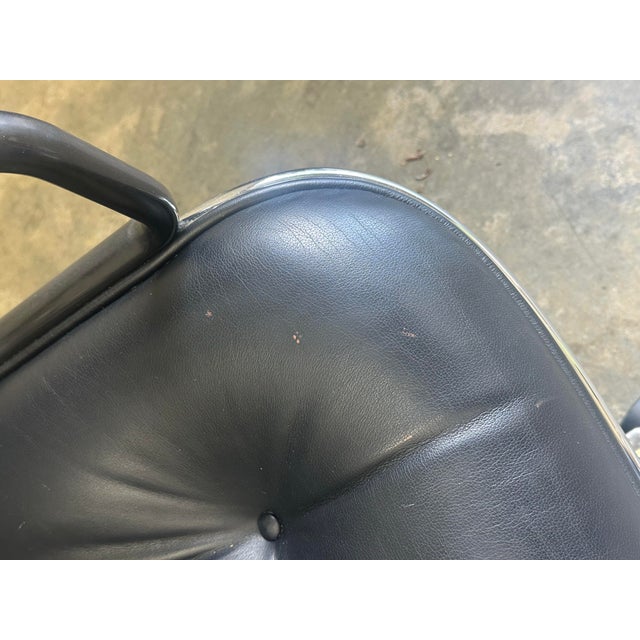 1980s Charles Pollock for Knoll Office Desk Chair For Sale - Image 9 of 10