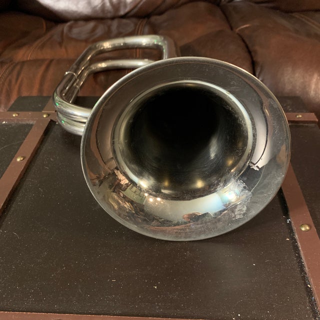Military Decor Silver Bugle Chairish