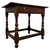 18th Century English Georgian Bobbin-Turned Oak Side Table For Sale - Image 3 of 12