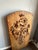 Vintage French Solid Oak Window Panel With Carved Crowned Dragon Motif For Sale In Sacramento - Image 6 of 7