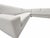 Rh Modena Track Arm Left-Arm Bench-Cushion L-Sectional – Perennials Performance Textured Linen Weave in Mist For Sale - Image 12 of 18