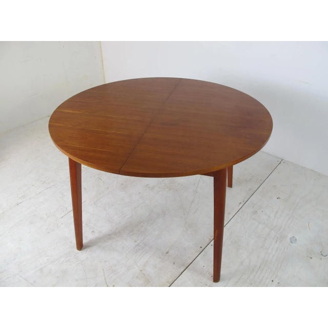 Wood Mid-Century Modernist Vintage Plywood Dining Chairs & Extendable Table by Cor Alons for Gouda den Boer, Set of 7 For Sale - Image 7 of 14