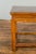 Burnt Orange Chinese Elm Qing Dynasty Period Side Table with Horse Hoof Legs and Stretchers For Sale - Image 8 of 12