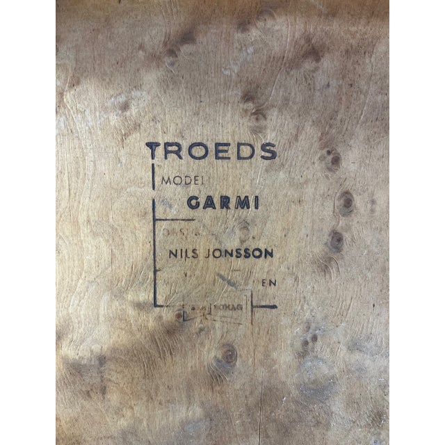 Mid-Century Modern Swedish Teak Dining Chairs by Nils Jonsson for Troeds, 1960s, Set of 4 For Sale - Image 9 of 10
