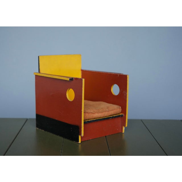 Vintage Toy Chair by Ko Verzuu for Ado, 1930s For Sale - Image 9 of 9