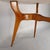 Gray Table with Oval Marble Top in Beech and Marble, 1950s For Sale - Image 8 of 15