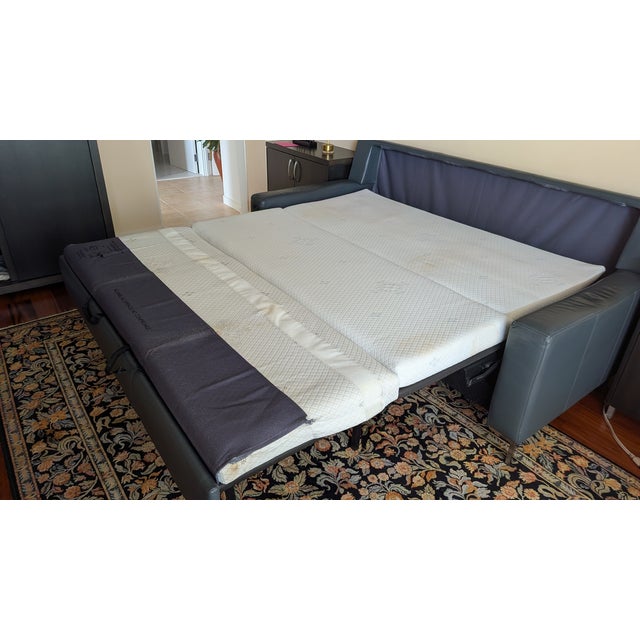 2010s American Leather Sofa For Sale - Image 5 of 8