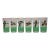 Set X 6 Cyril Gorainoff Hand Enamel Painted Gamebird Highball Cocktail Glasses For Sale