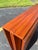 Wood Signed Bruno Mathsson “Maria” Folding Flap Teak Expandable Dining Table, 1960s For Sale - Image 7 of 12