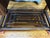 Brown Antique Chinese Hand-Painted Orchid & Bamboo Hardwood Vanity Desk For Sale - Image 8 of 12