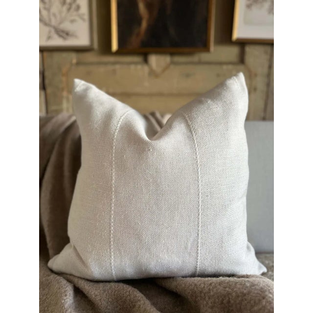Not Yet Made - Made To Order Zak + Fox Linen Pillow With Down Insert For Sale - Image 5 of 8
