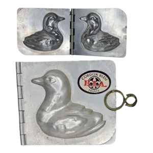 Vintage B.I.A. Cordon Bleu Duck Chocolate Soap or Candle Mold Made in France