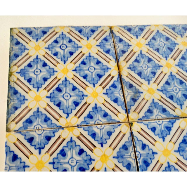 Delft Antique Dutch Delft Tiles Set of 4 For Sale - Image 4 of 9