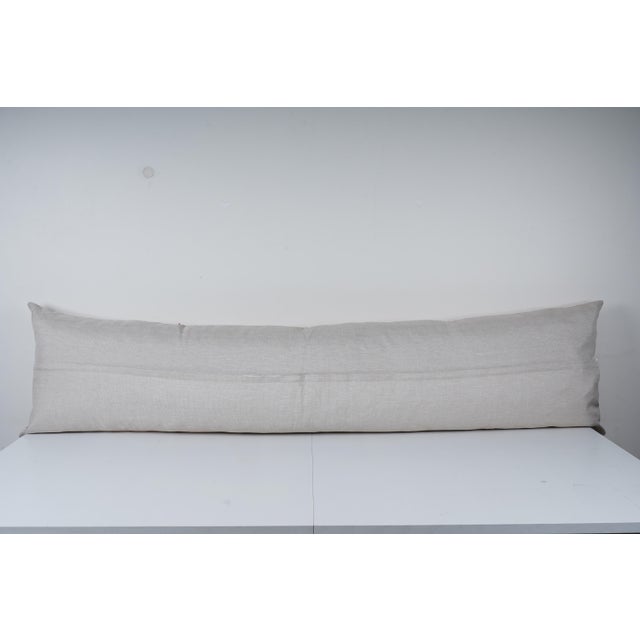 Tashkent Suzani Pillow Case 20"x73'' For Sale In New York - Image 6 of 6