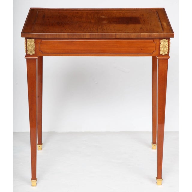 Wood Louis XVI Writing Table For Sale - Image 7 of 11