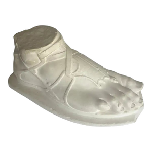 Classical Plaster Hermes Foot Sculpture by D Brucciani & Co, London