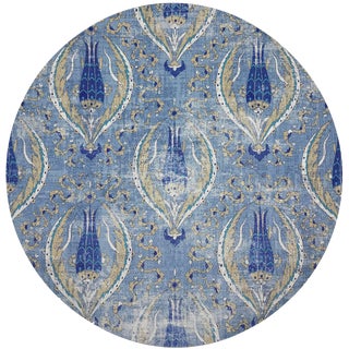 Nicolette Mayer Byzantine Jewel Classic 16" Round Pebble Placemat, Set of 4 For Sale