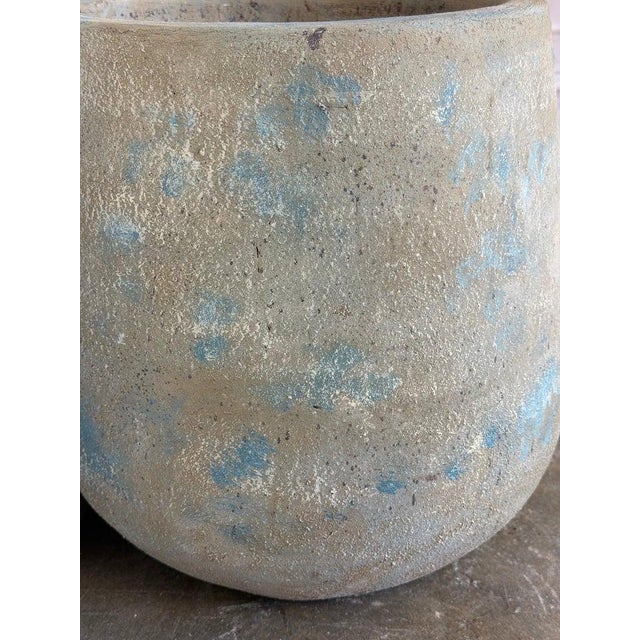 Pair of Monumental Crucible Planters - Atelier Vierkant Style Egg Pot For Sale - Image 10 of 10