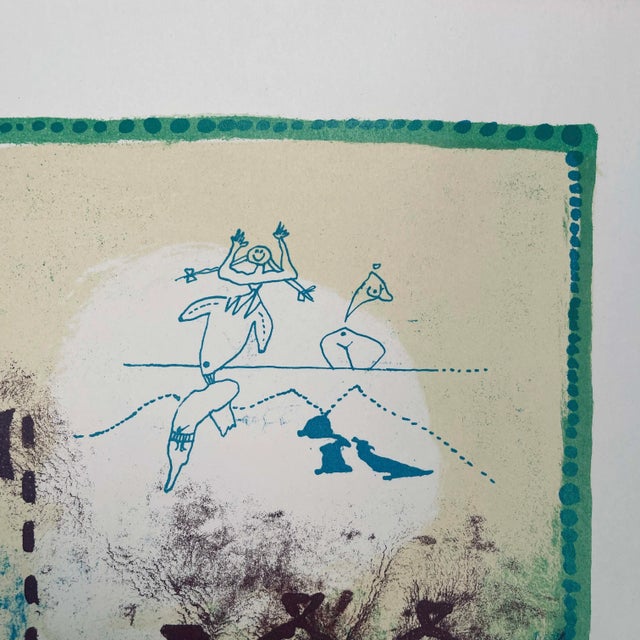 Mid 20th Century "Fruhung an Der See" Artist's Proof Numbered Print by Gisbert Pupp For Sale - Image 4 of 12