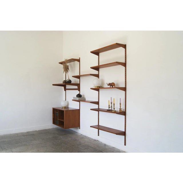 Mid-Century Modern Wall Unit by Kai Kristiansen for FM Mobler, 1960s For Sale - Image 5 of 13