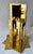 Menashe Kadishman, Israeli Pop Art Abstract Cutout Trees Kinetic Gilt Sculpture Menashe Kadishman, c.1970's For Sale - Image 15 of 18
