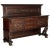 Wood 19th Century Hand-Carved Walnut Credenza, 1880s For Sale - Image 7 of 7